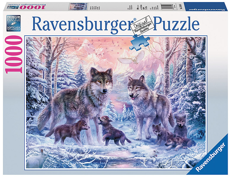 Ravensburger Puzzle Arktische Wölfe 1000Teile