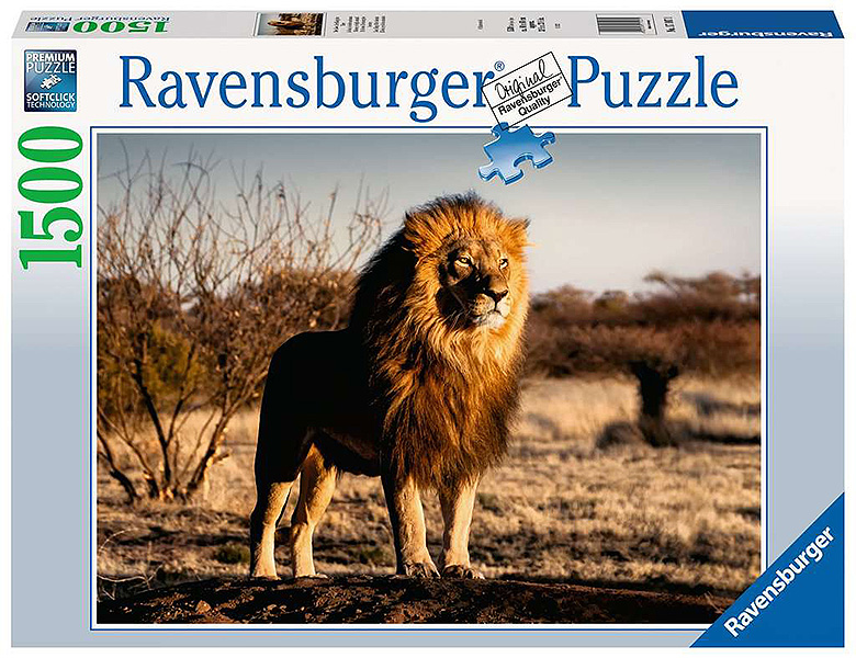 Ravensburger Puzzle Der Löwe - Der König der Tiere 1500Teile | Puzzle 1500  Teile