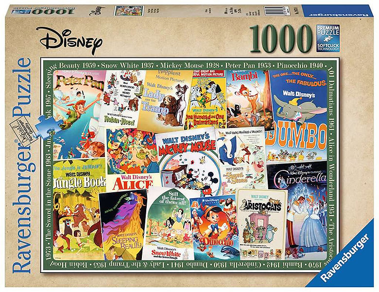 Disney's Weltkarte Ravensburger Puzzle 