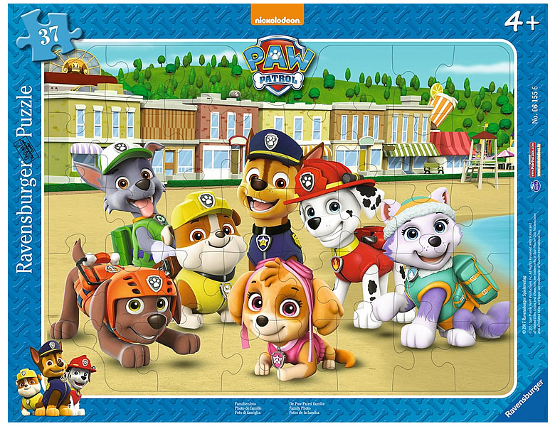 Ravensburger Puzzle Paw Patrol Familienfoto 37Teile | Rahmenpuzzle