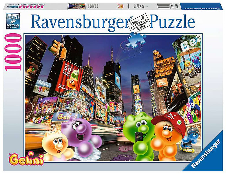 Ravensburger Puzzle Gelini am Time Square 1000Teile