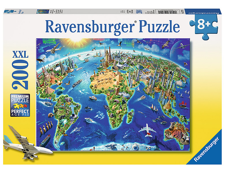 Ravensburger Puzzle Grosse, Weite Welt 200Xxl | Puzzles Xxl-Teile
