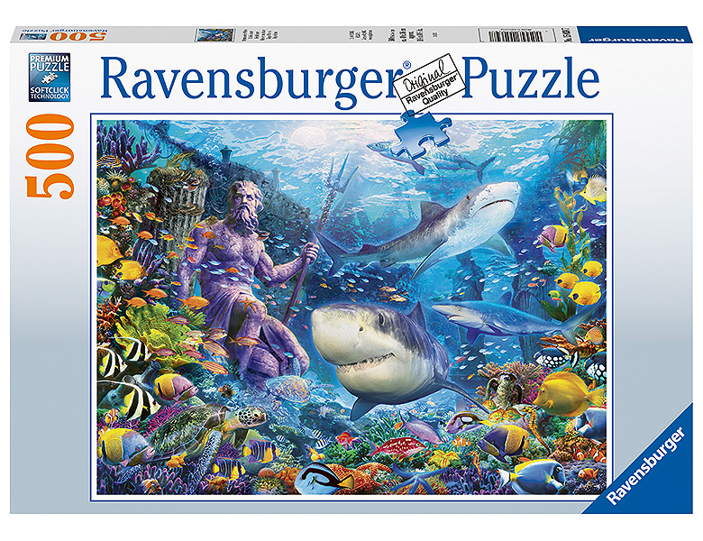 Ravensburger Puzzle Herrscher der Meere 500Teile Puzzle 500 Teile
