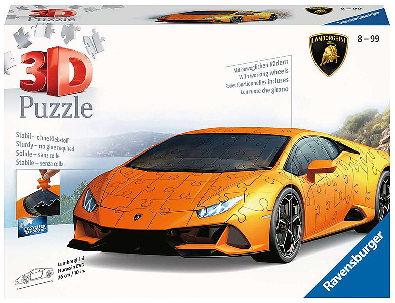 Ravensburger Puzzle Lamborghini Huracan Evo 108Teile