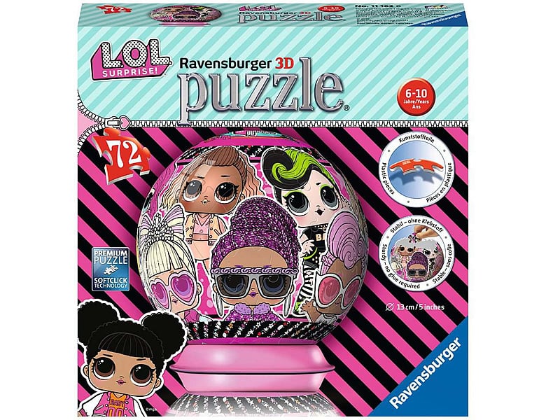 Ravensburger Puzzleball L.O.L. Surprise 72Teile