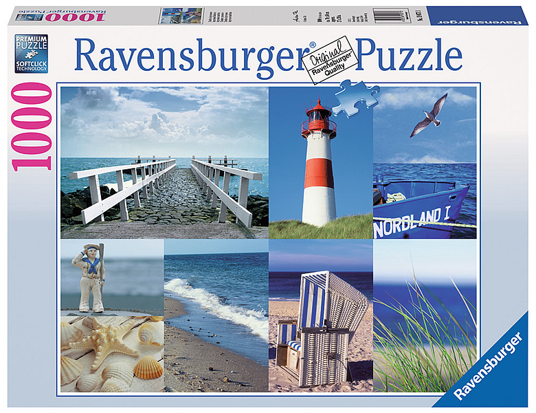 Ravensburger Puzzle Maritime Impressionen 1000Teile
