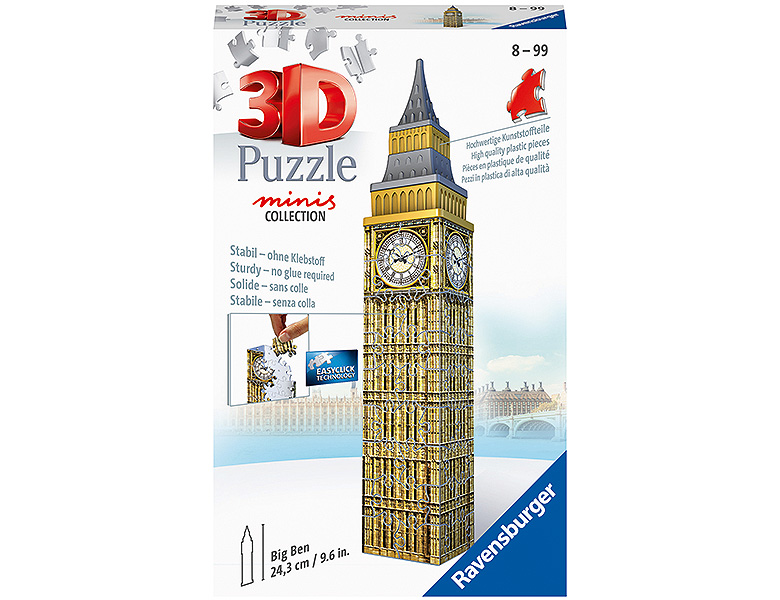 Mini Eiffelturm 54 Teile ab 8 Jahren Ravensburger 3D Puzzle 