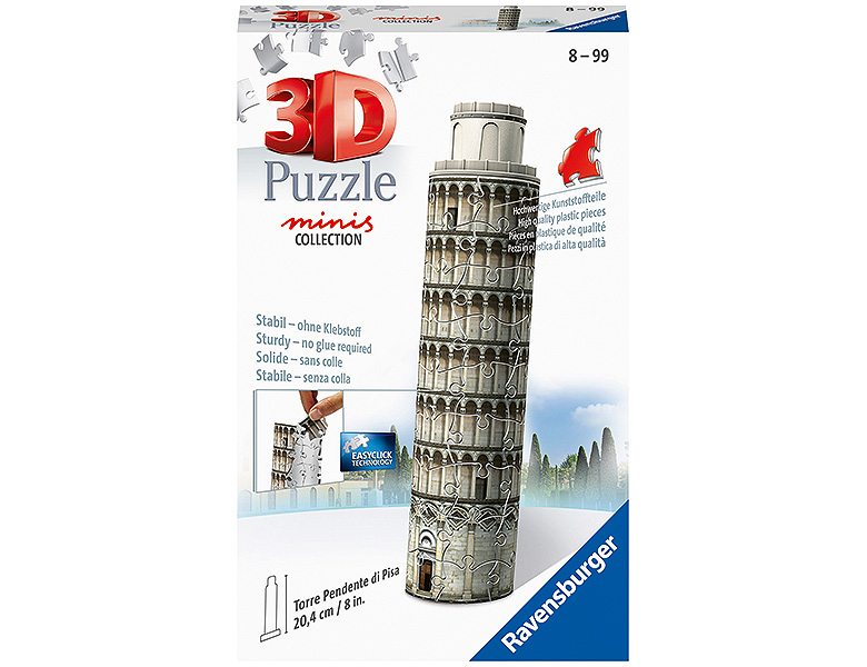 Ravensburger 3D Puzzle Mini Eiffelturm 54 Teile ab 8 Jahren 
