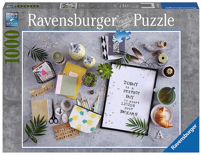 Ravensburger Puzzle Start living your dream 1000Teile