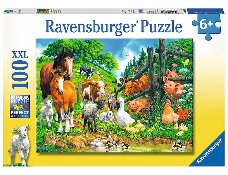 Versammlung der Tiere, Ravensburger 10689 XXL Puzzle 