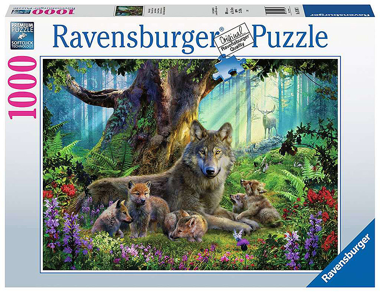 Wald | Teile Wölfe 1000 Puzzle Puzzle 1000Teile Ravensburger im