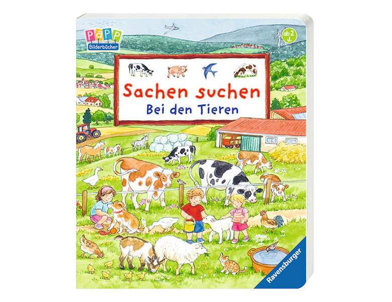 Ravensburger Sachen suchen Bei den Tieren