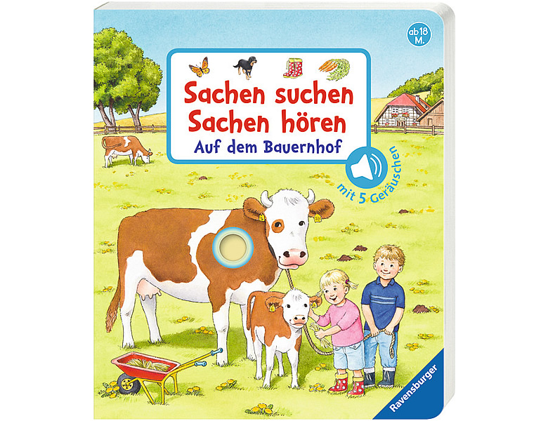 Ravensburger Sachen suchen Sachen hören Auf dem Bauernhof