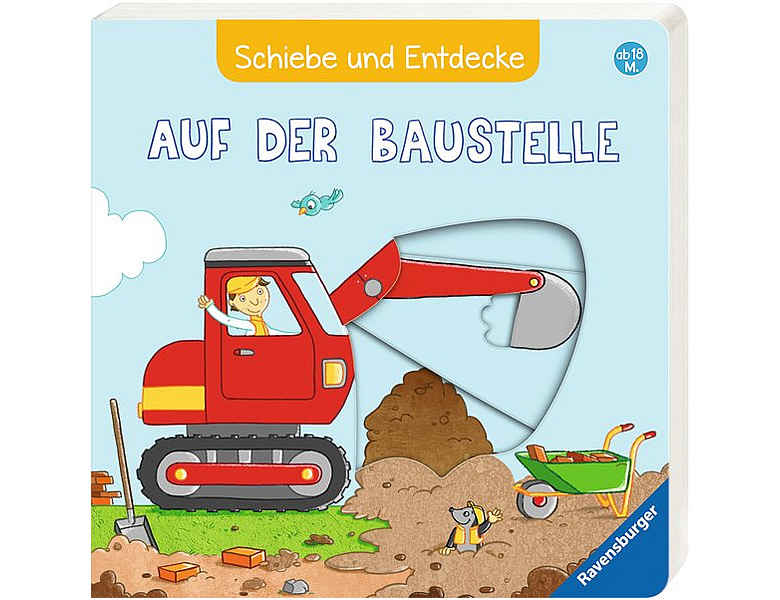 Ravensburger Schiebe und Entdecke Auf der Baustelle
