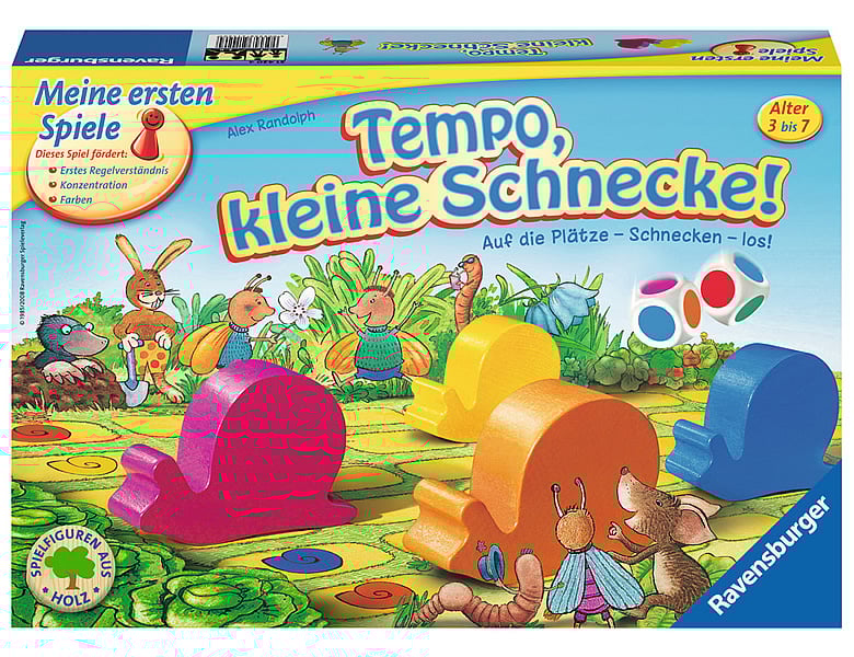Ravensburger Meine ersten Spiele Tempo, kleine Schnecke