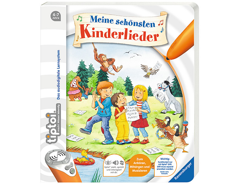 Ravensburger tiptoi Bilderbuch Die schönsten Kinderlieder