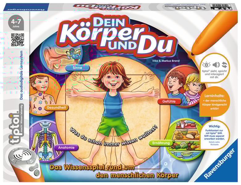 Ravensburger tiptoi Dein Körper und du