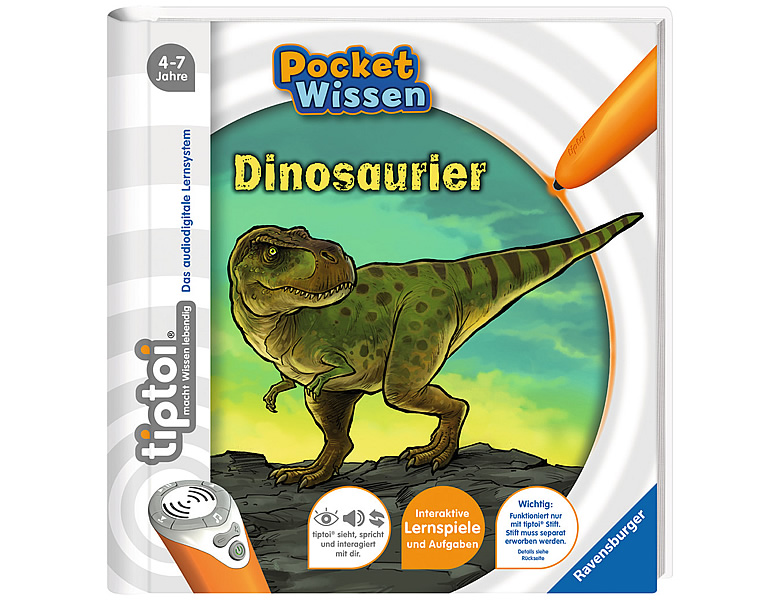 Ravensburger tiptoi Pocket Wissen Dinosaurier