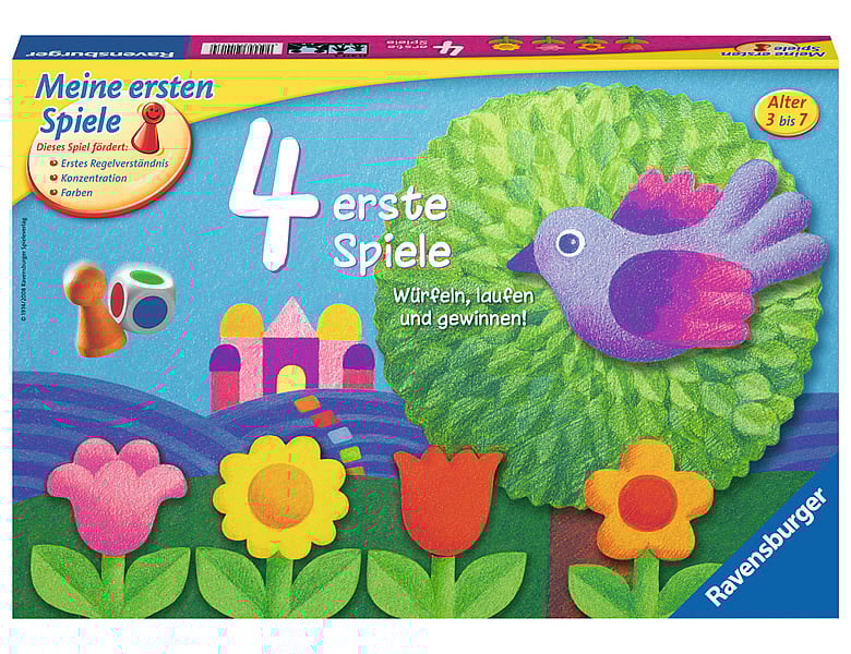 Ravensburger Meine ersten Spiele Vier erste Spiele