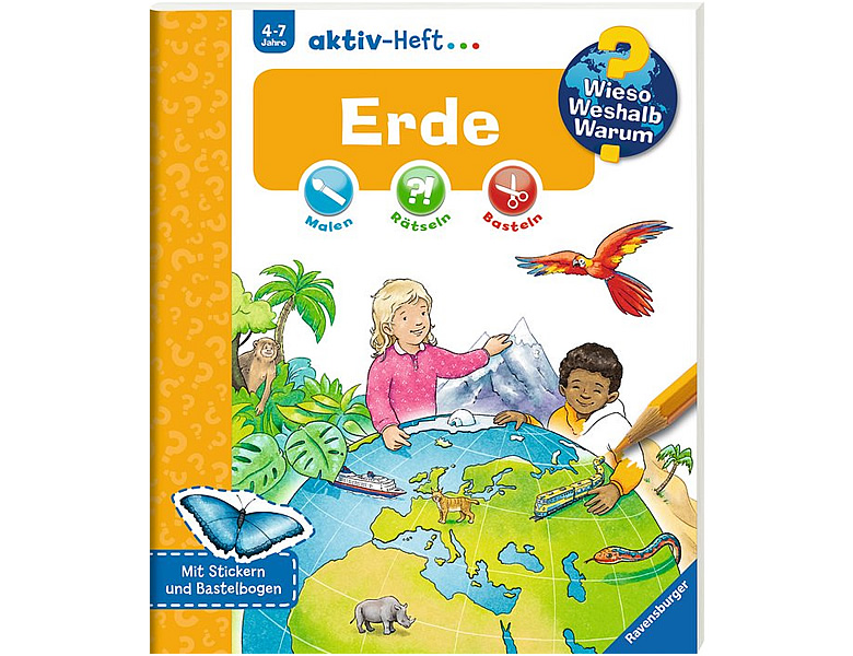 Weshalb Aktiv-Heft Polizei Ravensburger Wieso Warum