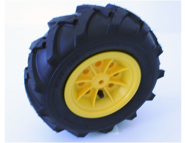 RollyToys Rad Luftbereifung Rechts Komplett 26x9,5cm | Fahrzeuge Ersatzteile