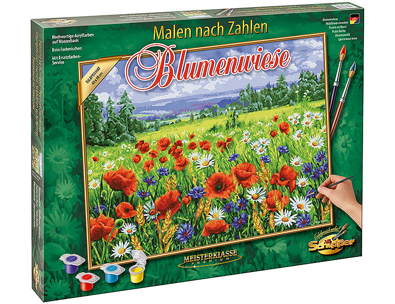 Schipper Blumen & Pflanzen Malen nach Zahlen Blumenwiese