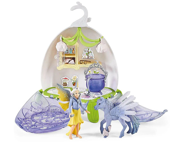 Schleich Bayala Magische Tierarzt-Blüte | Elfen & Fabelwesen