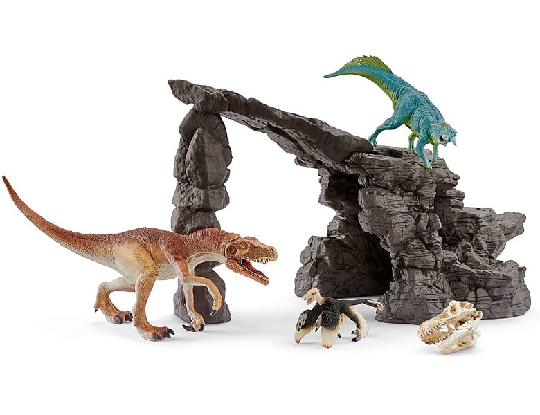 Schleich Dinosaurier Dinoset mit Höhle