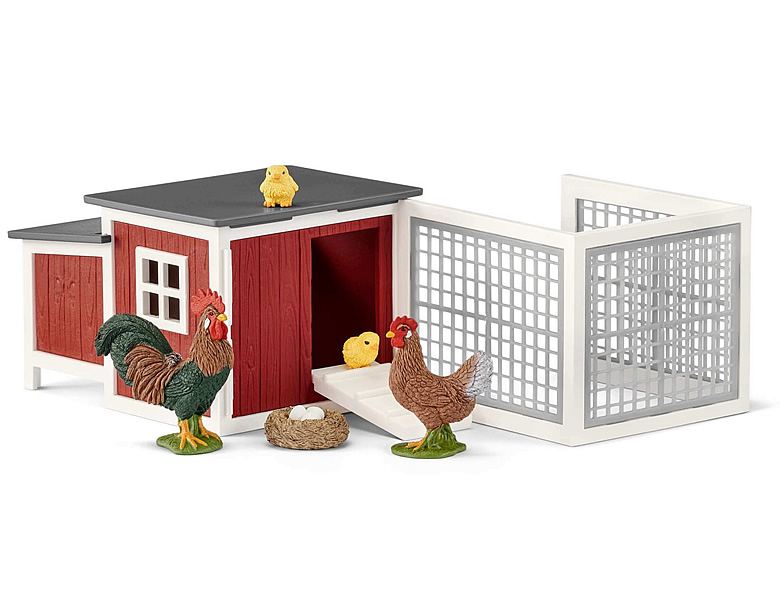 Schleich Farm World Hühnerstall | Bauernhoftiere