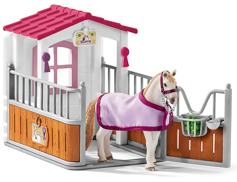 Schleich Horse Club Pferdebox mit Lusitano Stute