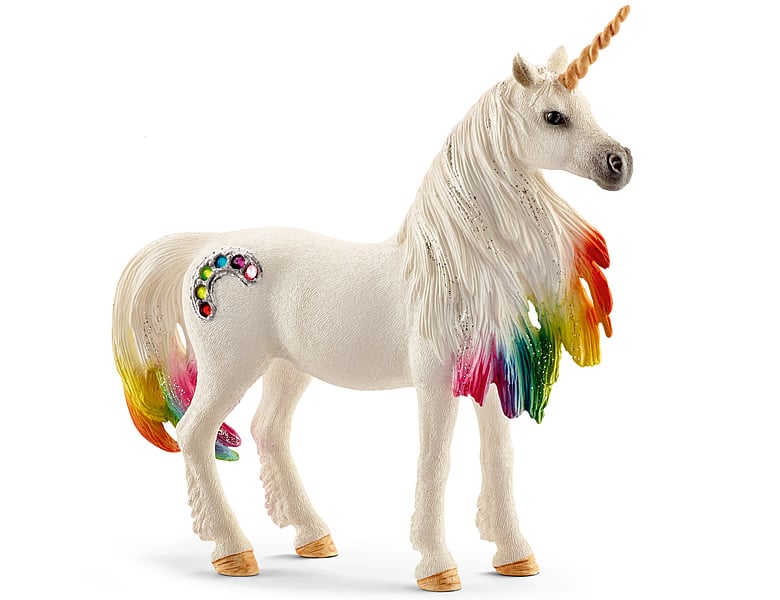meinspielzeug - Schleich Bayala Regenbogen-Einhorn Stute | Elfen & Fabelwesen