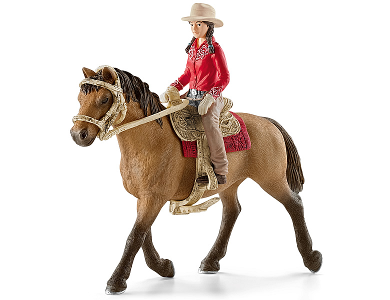 meinspielzeug - Schleich Horse Club Westernreiterin | Pferde