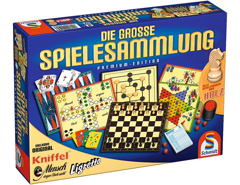 Schmidt Spiele - Classic Line - Schach mit extra großen Spielfigu