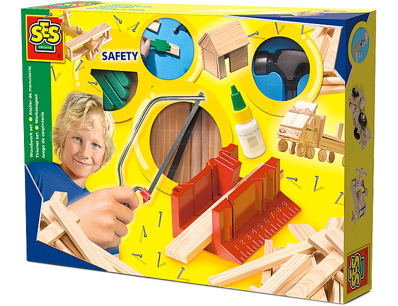 SES Werkeugset Werken & Sägen
