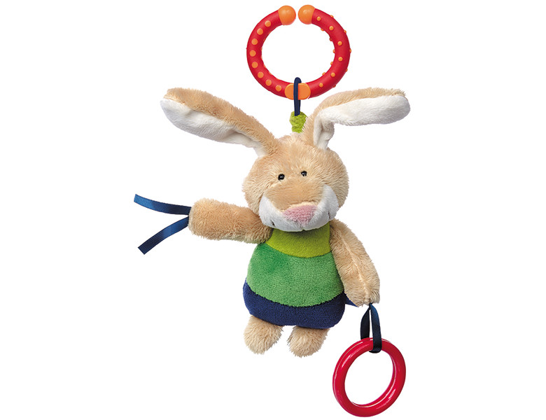 Sigikid Blue Collection Anhänger Hase 16cm | Kinderwagenketten