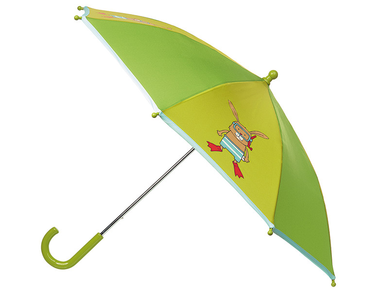 Sigikid Regenschirm Hase Grün 75cm | Accessoires