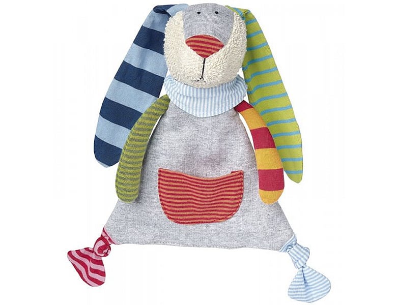 Sigikid Ringeldingel Schnuffeltuch Hase 23cm | Schmusetcher