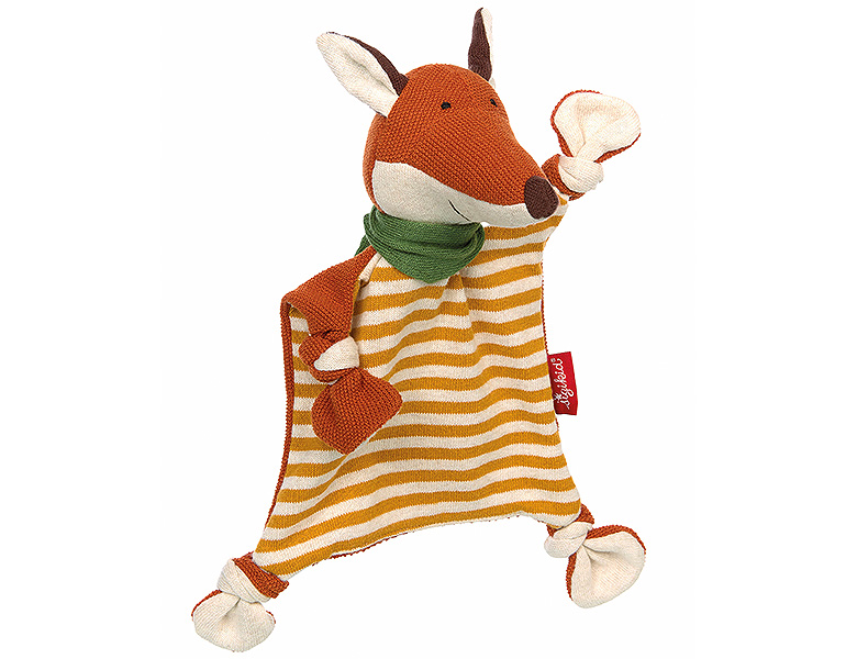 Sigikid Strick-Schnuffeltuch Fuchs 24cm | Schmusetücher