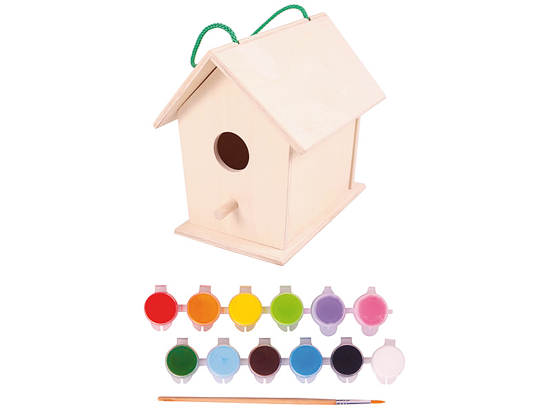 spielba Vogelhaus Kreativset | Bastelsets