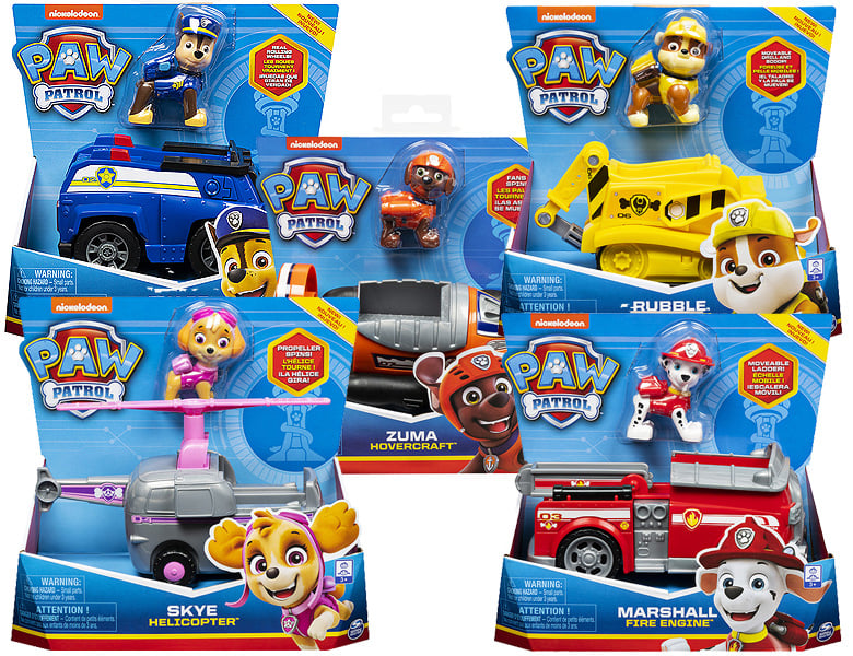 Spin Master Paw Patrol Fahrzeug & Figur - 13 - 16 cm