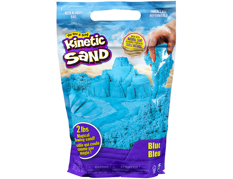 Spin Master Kinetic Sand Sandisfactory Set Spielsand blau 
