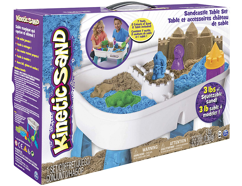 meinspielzeug - Spin Master Kinetic Sand Kinetic Sand Tisch | Kinetischer Sand