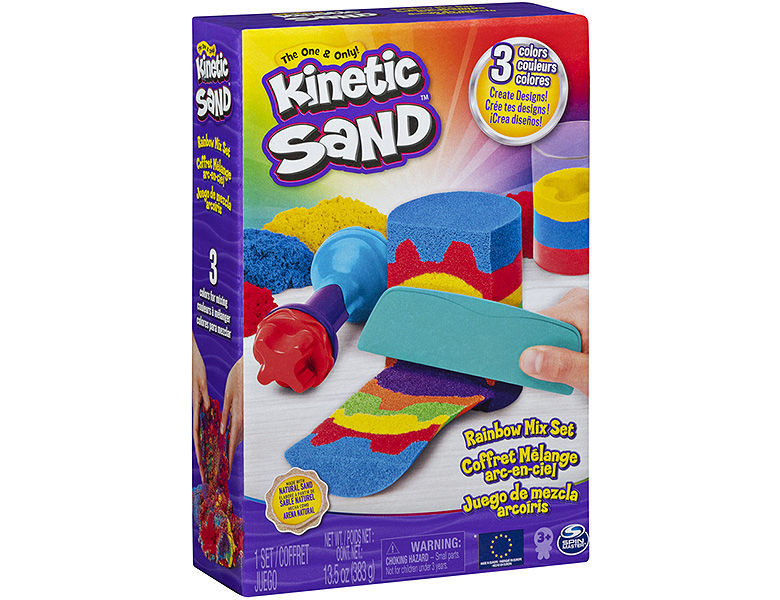 Spin Master Sand Rainbow Mix Set 383g Sand