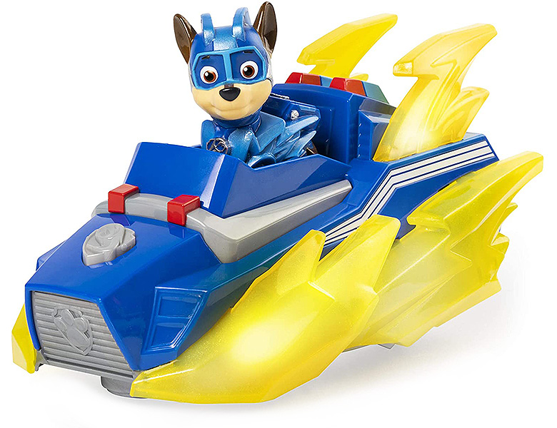 Spin Master Mighty Pups Charged Up Paw Patrol Chase Deluxe Vehicle