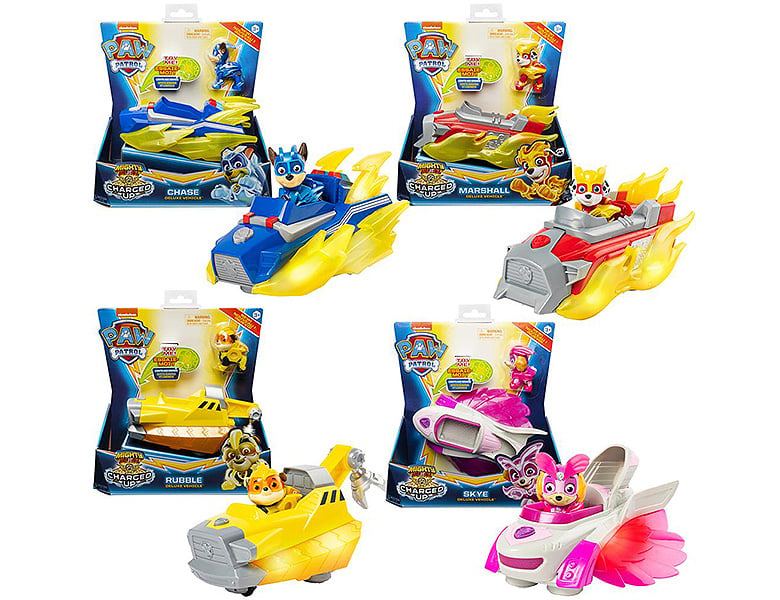 Spin Master Paw Patrol Mighty Pups Charged Up Vehicles - Autos