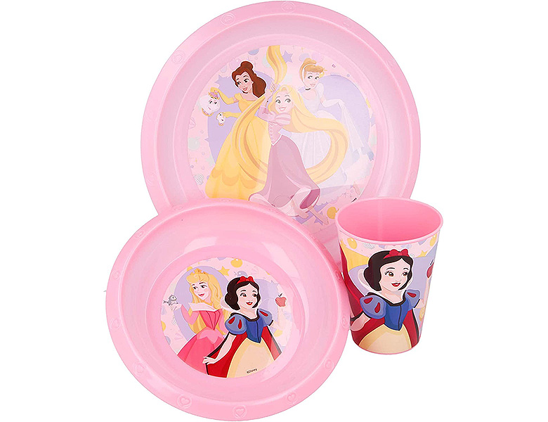 Stor Disney Princess Geschirr-Set 3Teile