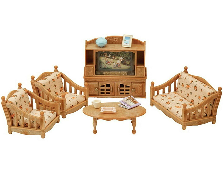Sylvanian Families Einrichtung Comfy Living Room Set 5339