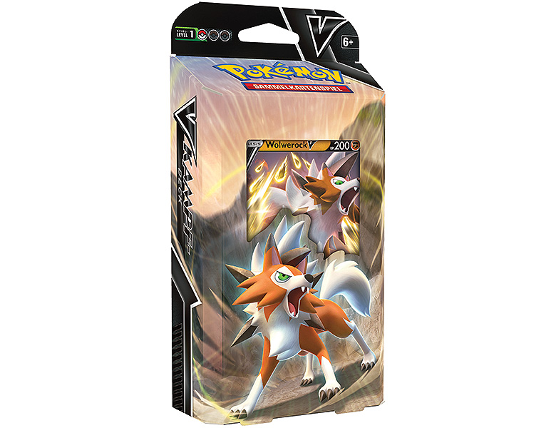 Pokémon Schwert & Schild V-Kampfdeck Wolwerock DE | Sammelkarten