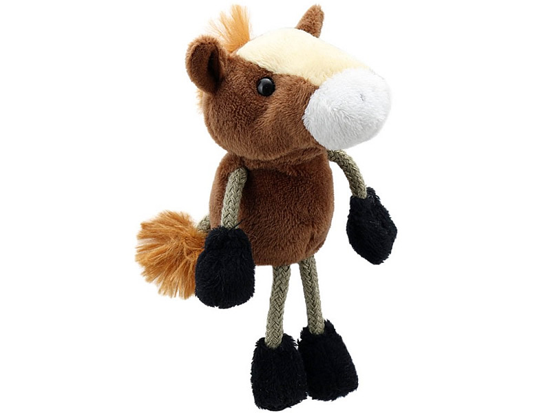 The Puppet Company Finger Puppets Fingerpuppe Pferd 13cm | Fingerpuppen