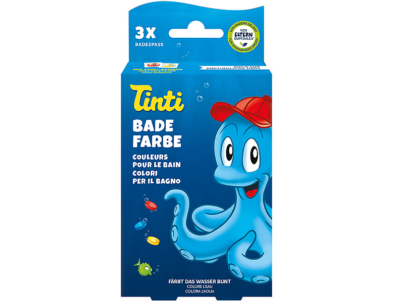 Tinti Badekonfetti 3er Pack Badespaß Kinder Baby Spaß
